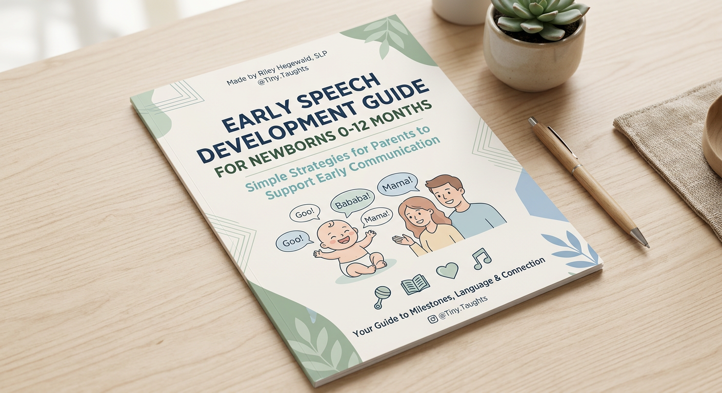 Early Speech Development Guide