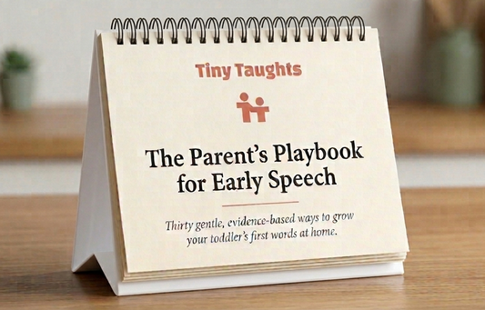 The Parent's Playbook for Early Speech